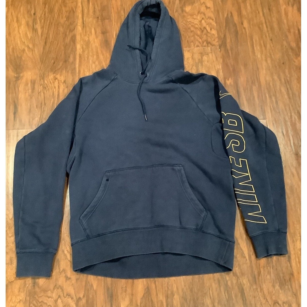 NIKE SB Mens Hoodie‎ Jumper Medium Blue Cotto Ho170408twa